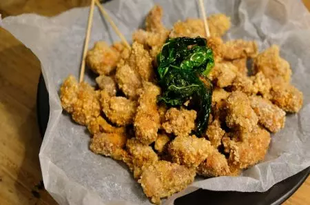 fried meat